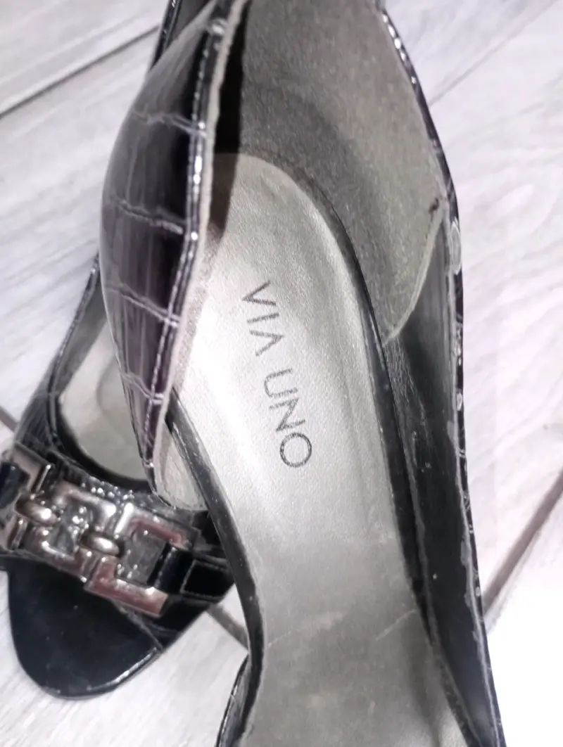 Zapatos de Tacón Abierto Via Uno color obispo - 2