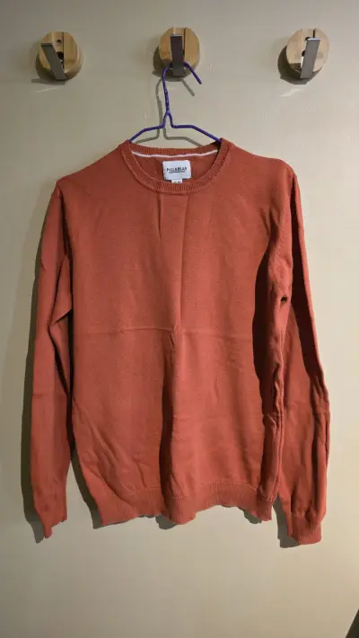 Suéter Pull&Bear color terracota para hombre - miniatura 1