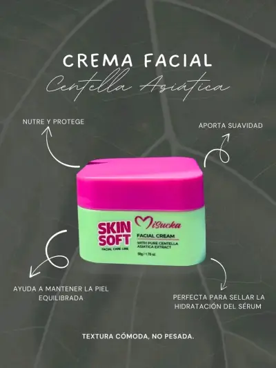 Crema Facial Skin Soft con Centella Asiática - miniatura 2