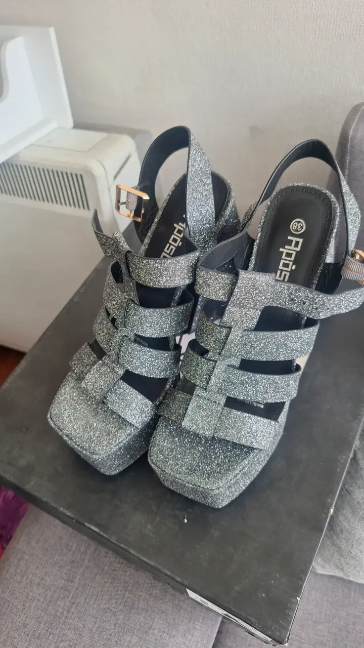 Sandalias brillos - 4