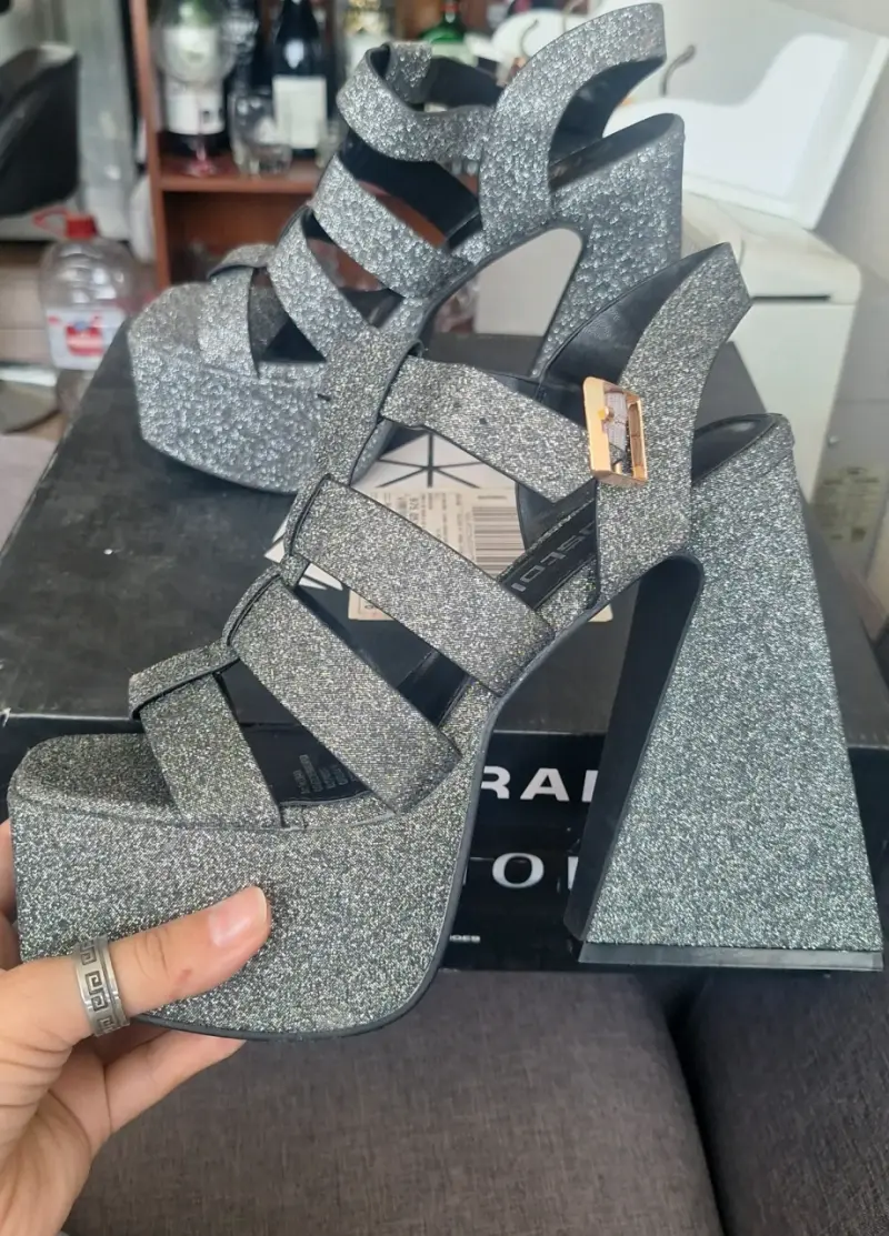 Sandalias brillos - 5