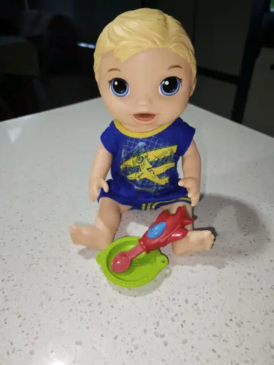 Muñeco baby alive hora de comer - miniatura 2