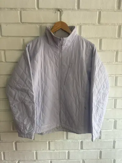 Chaqueta Columbia Acolchada Lila Pastel - miniatura 1