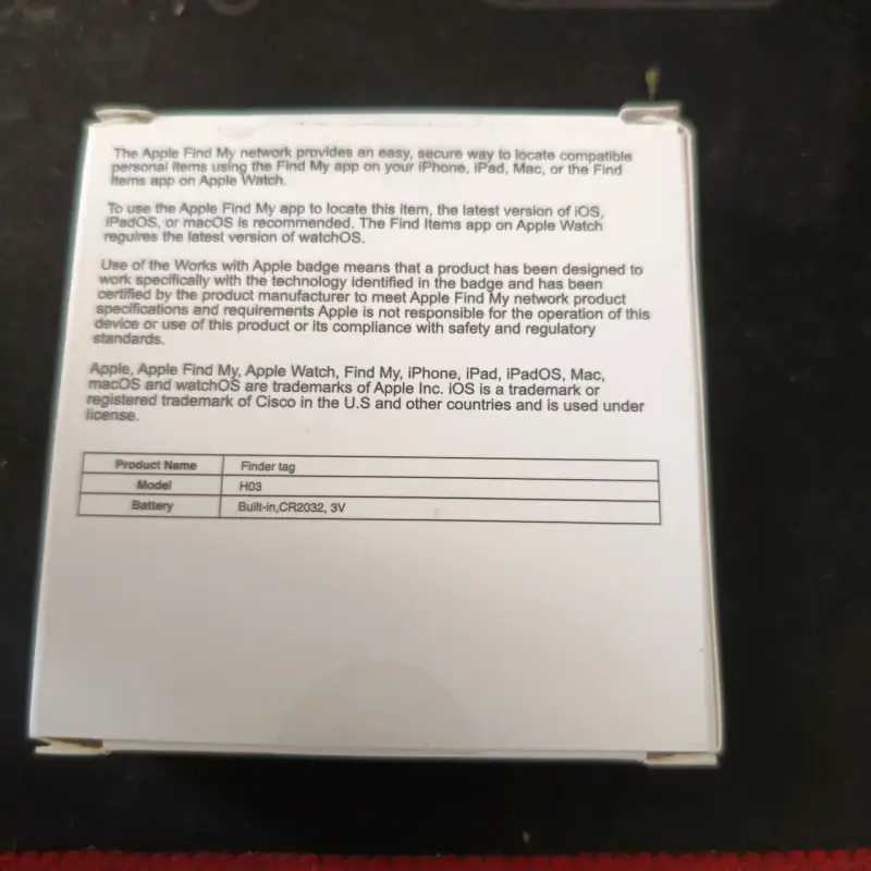 Finder Tag compatible con Apple Find My - 2