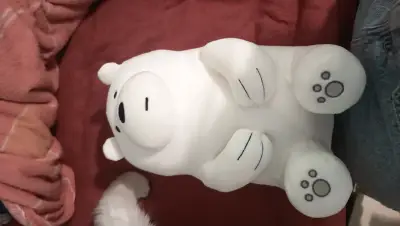 Peluche Oso Polar Miniso 30cm - miniatura 1