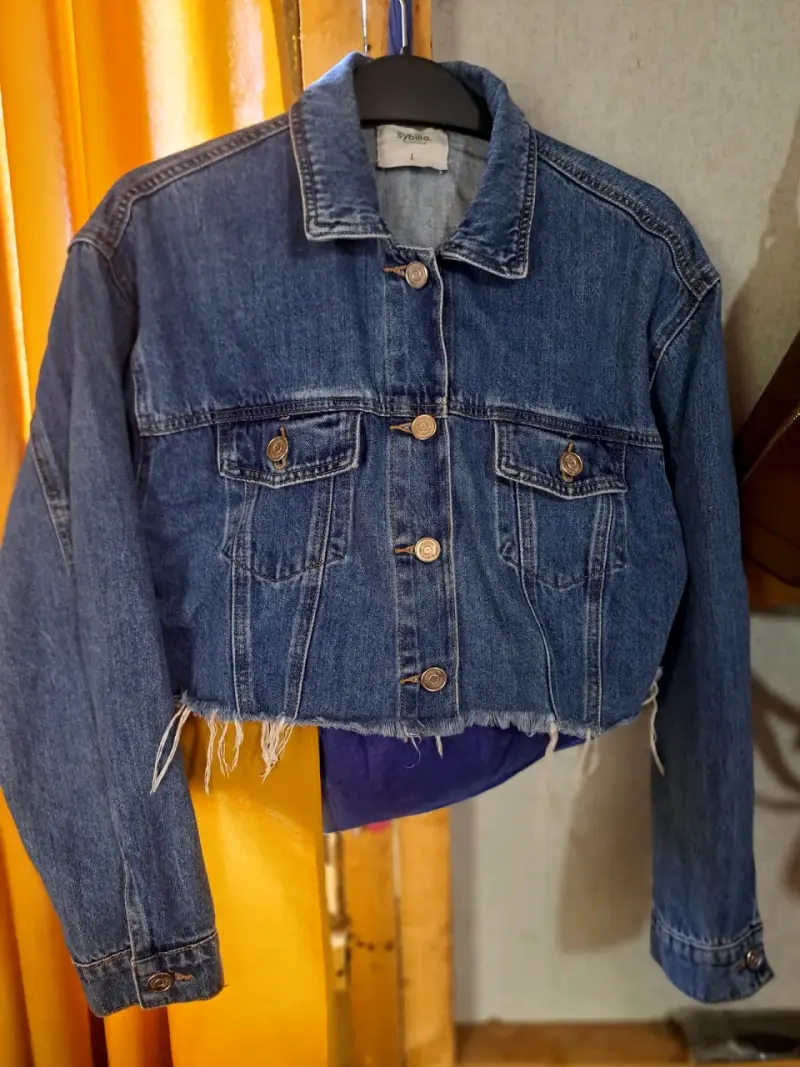 Chaqueta de mezclilla corta para mujer Sybilla - 1