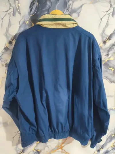 Chaqueta azul Dunbrooke con cuello beige - miniatura 2