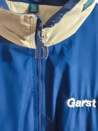 Chaqueta azul Dunbrooke con cuello beige - miniatura 4