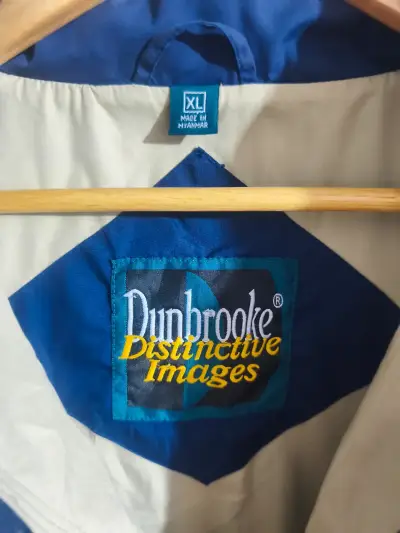 Chaqueta azul Dunbrooke con cuello beige - miniatura 6
