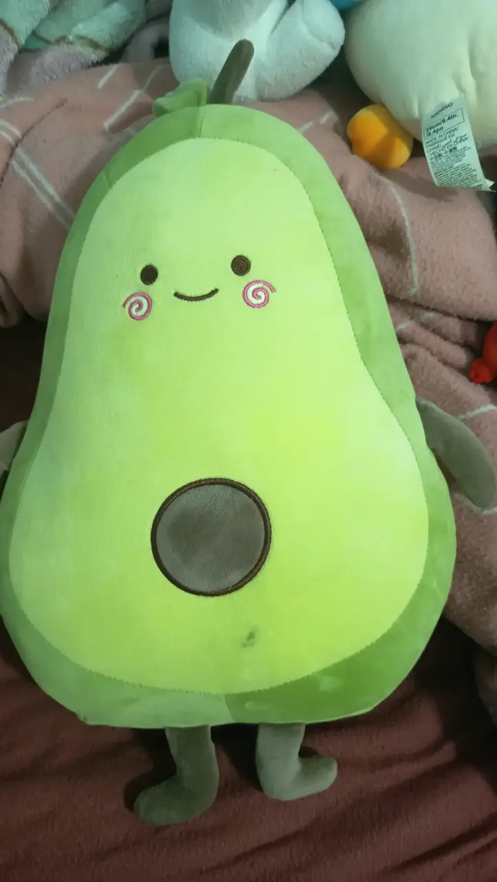 Peluche de aguacate suave y adorable