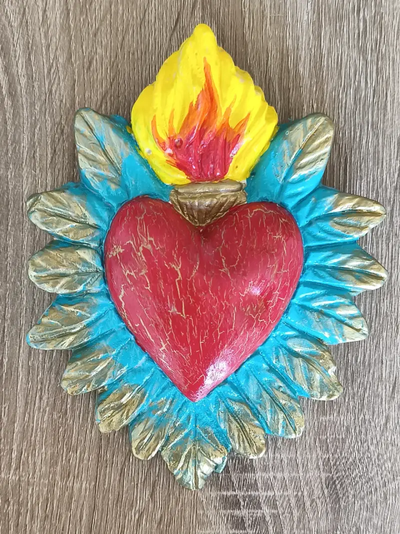 Corazón mexicano para colgar - 1