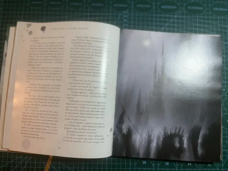 Libro ilustrado Harry Potter y la piedra filosofal - 2