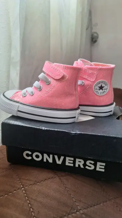 Zapatilla, Converse bebe original niña - miniatura 4