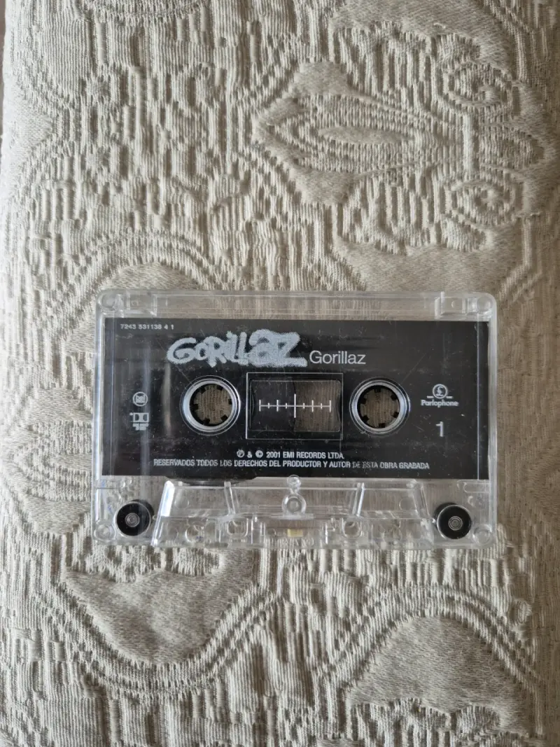Cassette Gorillaz (2001, Edición Chilena de época) - 5