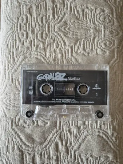 Cassette Gorillaz (2001, Edición Chilena de época) - miniatura 5