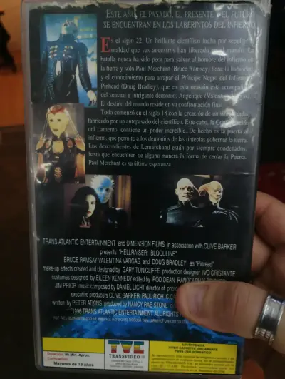 VHS Puerta al Infierno IV - miniatura 2