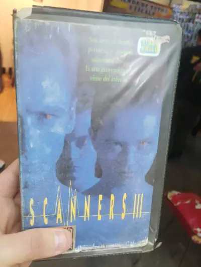 Película VHS Scanners III Ciencia Ficción-Terror - miniatura 1