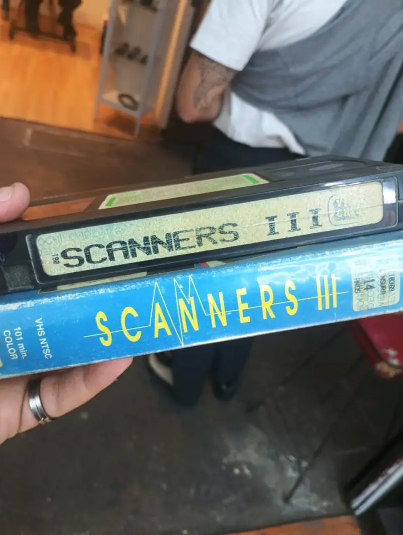 Película VHS Scanners III Ciencia Ficción-Terror - 3