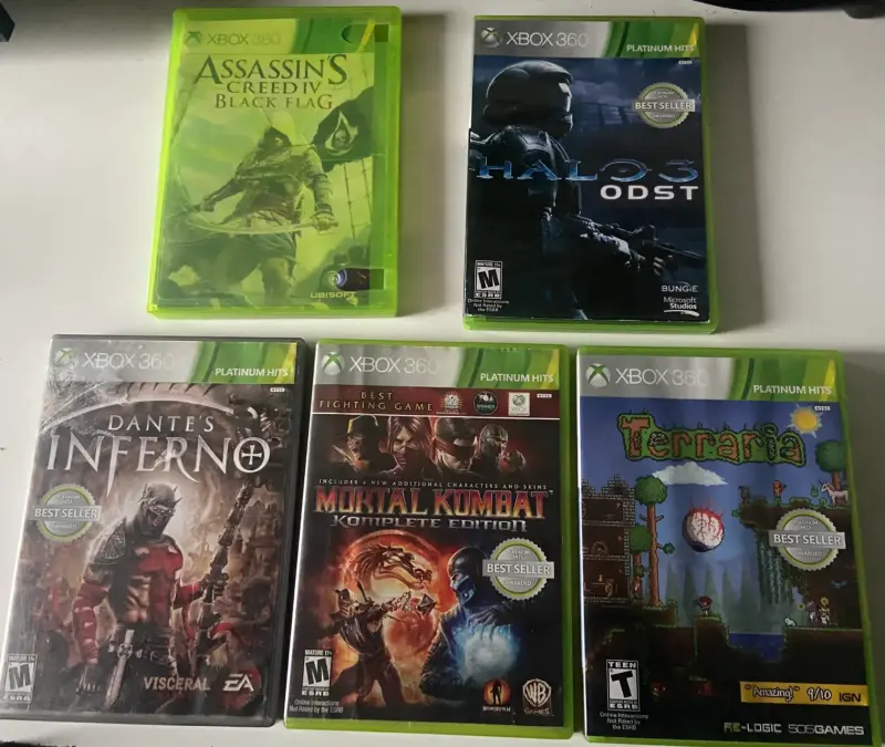 Lote de Juegos Xbox 360