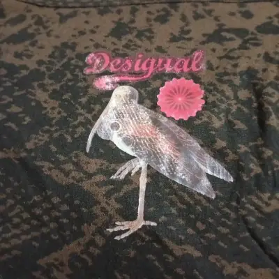 Polera Desigual (M) con estampado floral - miniatura 3