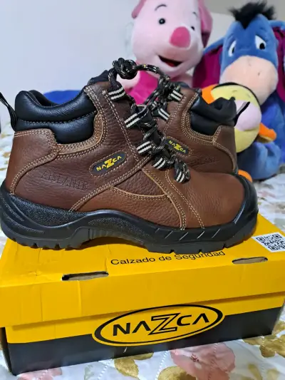 Botas de seguridad Nazca marrones - miniatura 1