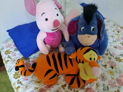 Set de peluches de personajes de Winnie the Pooh - miniatura 1