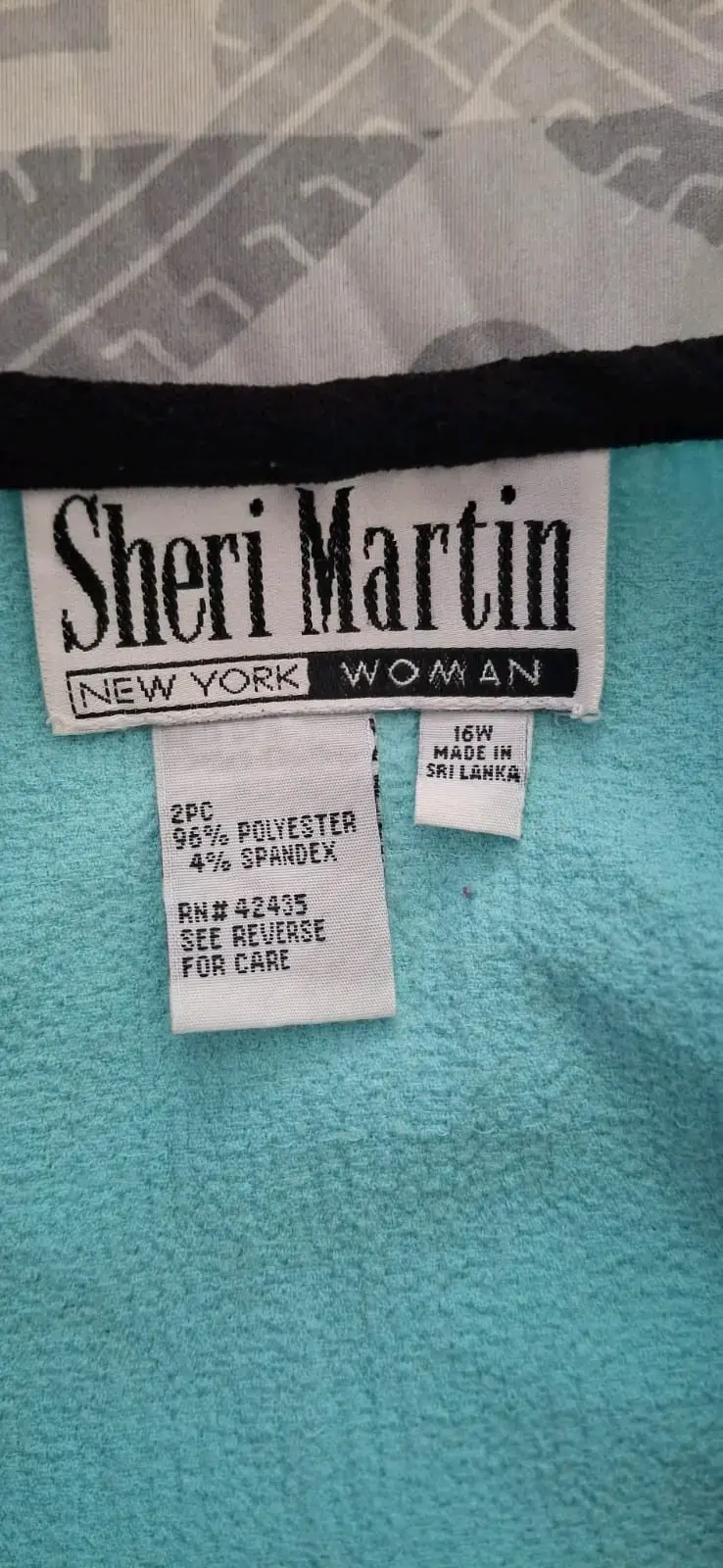 Blusa Ancha Verde Claro Sheri Martin XL - 2