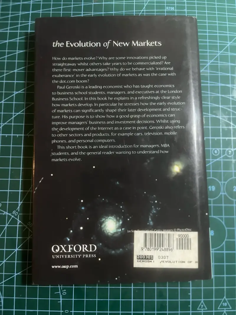 The Evolution of New Markets - 2