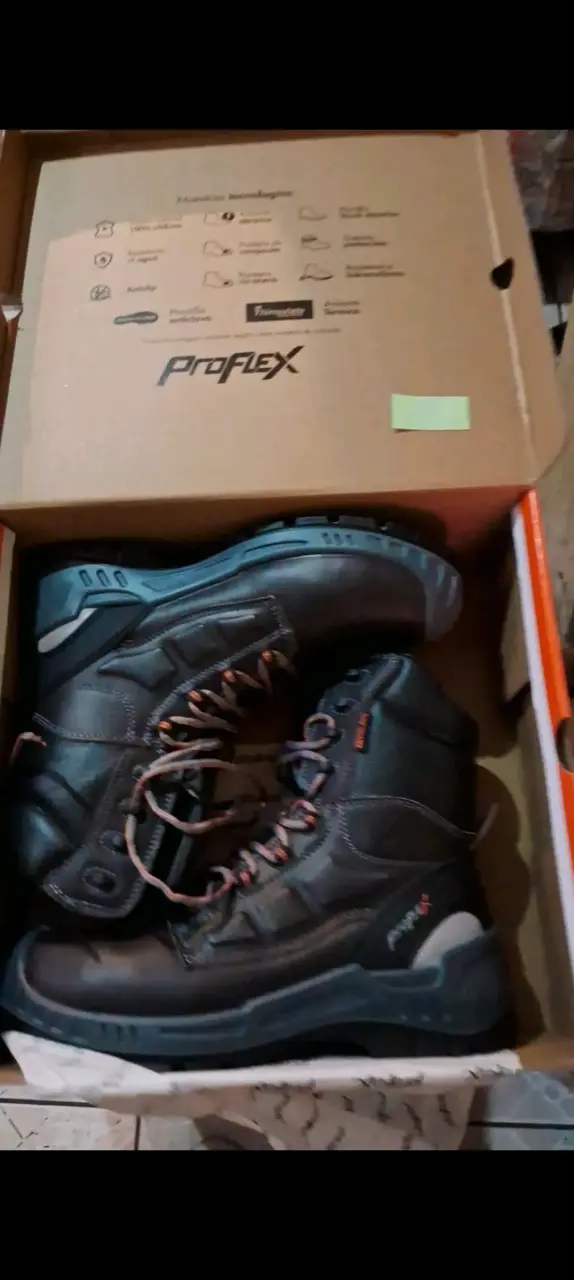 Botas de seguridad negras Proflex