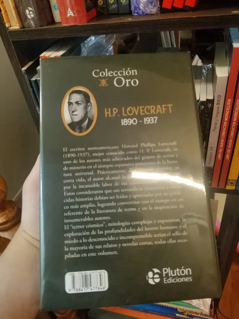Libro H.P. Lovecraft Narrativa Completa Plutón Ediciones - 2