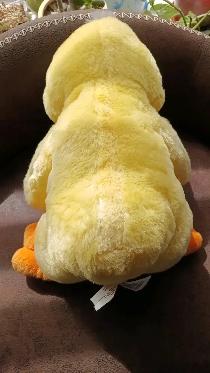 Peluche hermoso de Pato Amarillo - 4