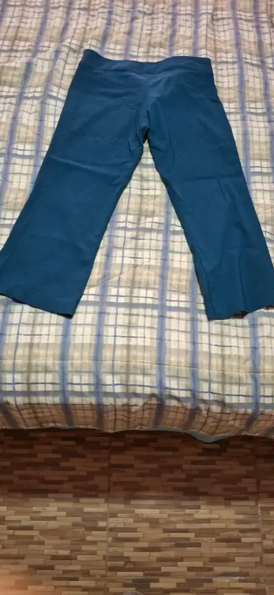 Pantalón pescador Alaniz verde petróleo talla 44 - miniatura 4
