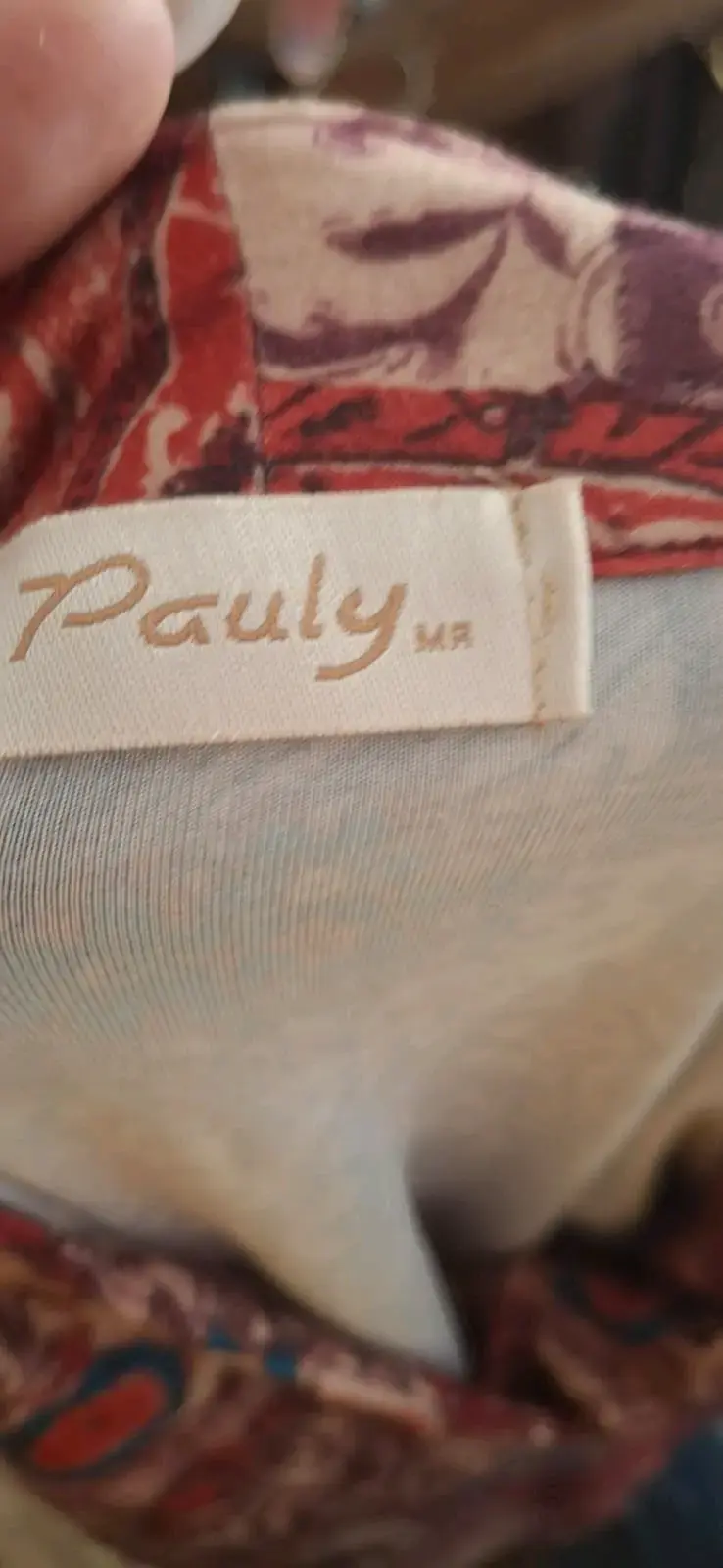Blusa estampada Pauly talla L - 2