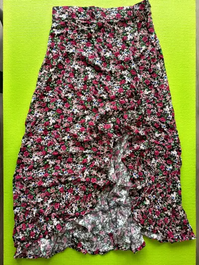 Falda larga floral No Boundaries XS - miniatura 1