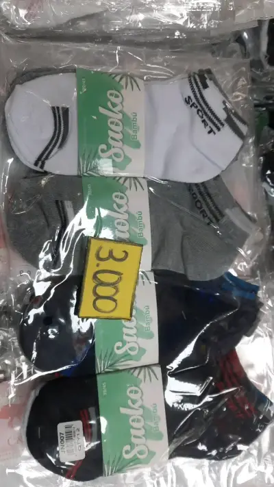 Docena  de calcetines de bambú Suoko para hombre - miniatura 3