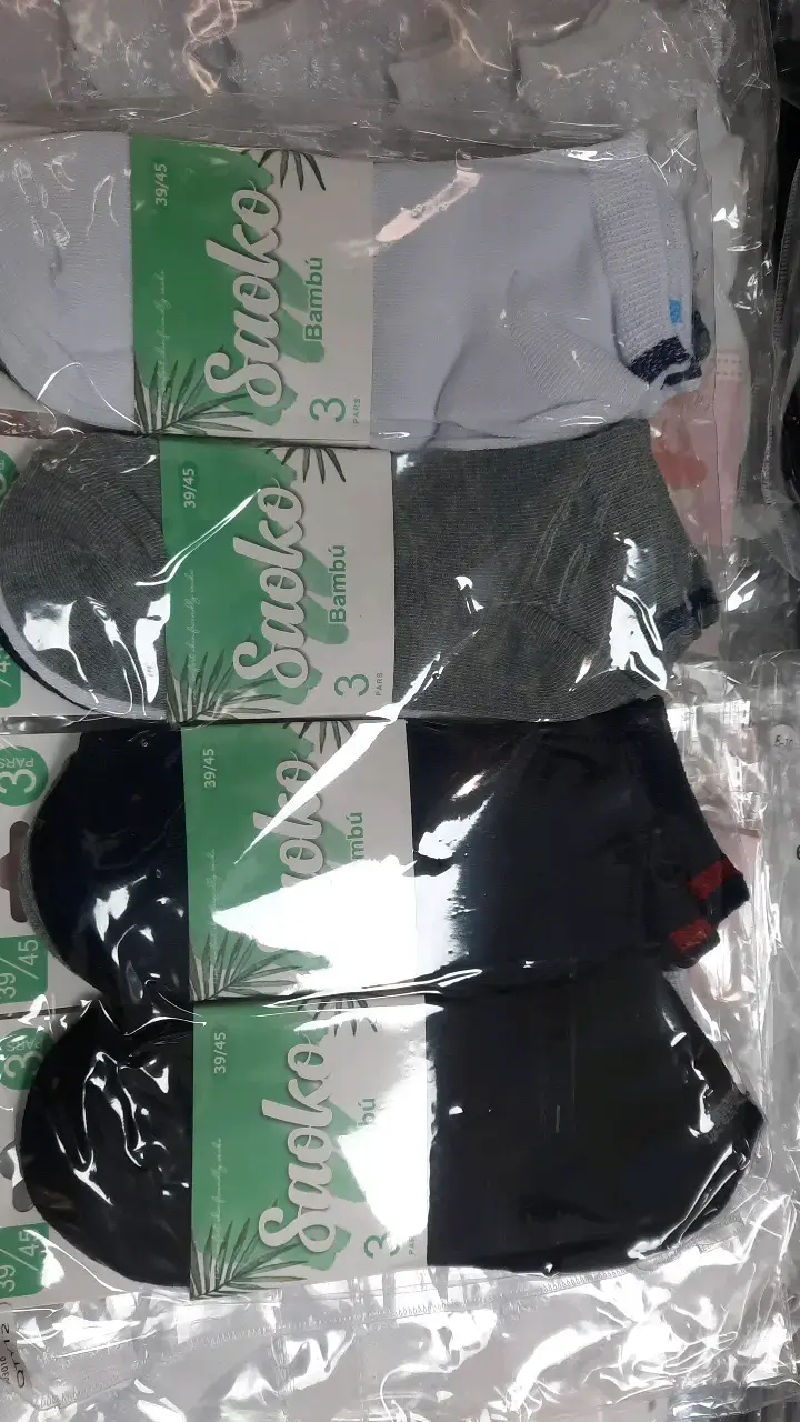 Docena  de calcetines de bambú Suoko para hombre - 4