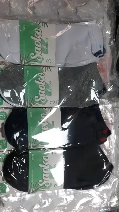 Docena  de calcetines de bambú Suoko para hombre - miniatura 4