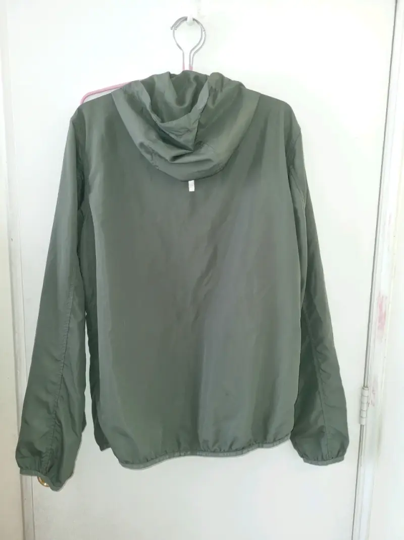 Chaqueta verde con capucha Rescuer talla S - 4
