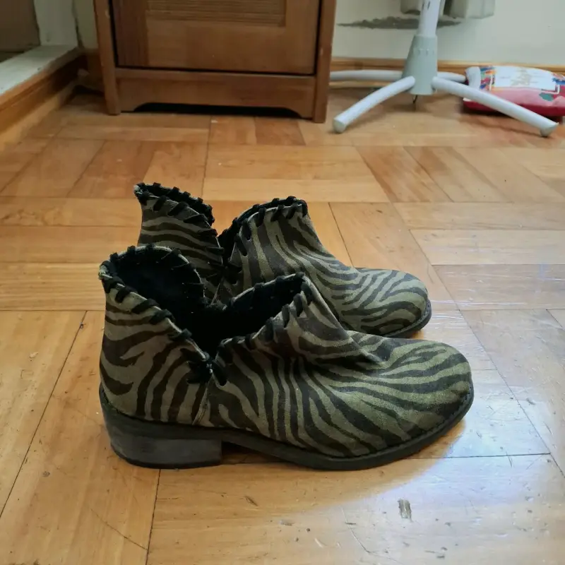 Botines Giani da Firenze estampado animal print - 1