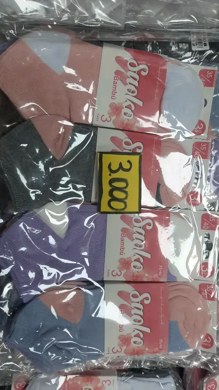 Docena de calcetines de bambú Suoko para mujer - 1