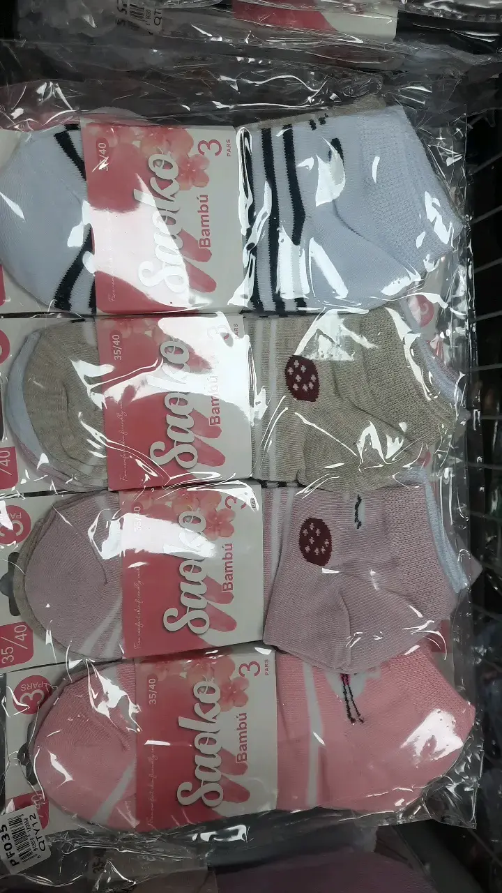 Docena de calcetines de bambú Suoko para mujer - 3