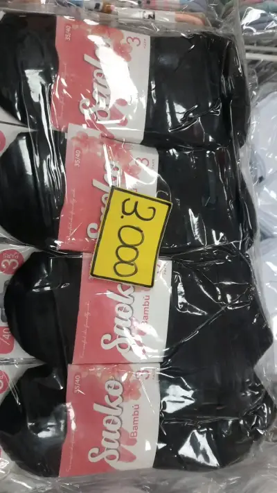 Docena de calcetines de bambú Suoko para mujer - miniatura 5