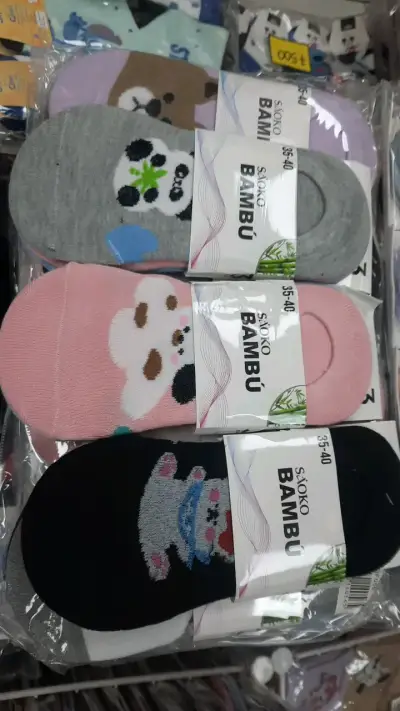 Docena de calcetines de bambú Suoko para mujer - miniatura 6