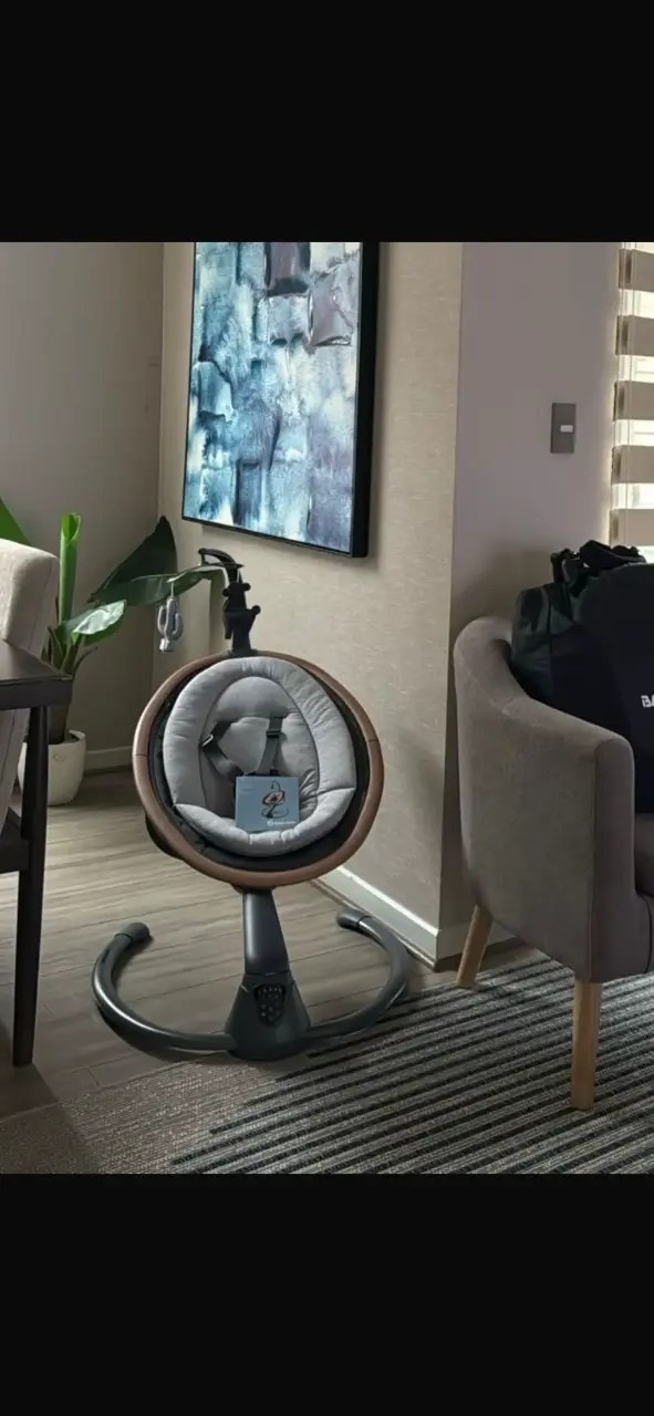 Silla mecedora para bebé Maxi-Cosi gris - 3