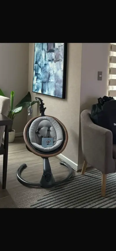Silla mecedora para bebé Maxi-Cosi gris - miniatura 3
