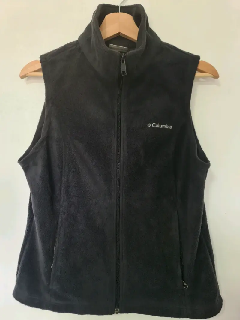 Chaleco polar sin mangas Columbia negro - 1