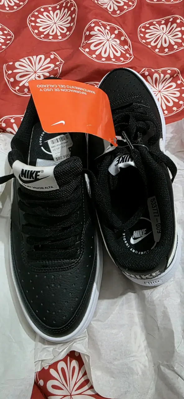Zapatillas Nike Court Vision Alta negras - 1