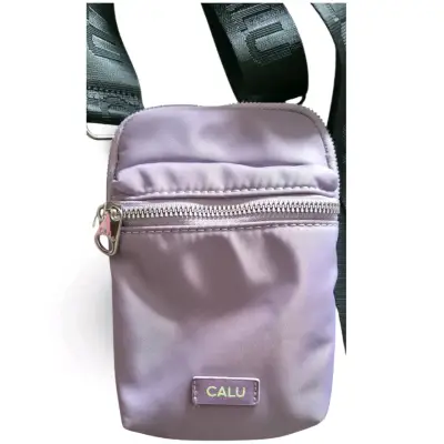 Bolso cruzado lila con correa ajustable Calu - miniatura 2