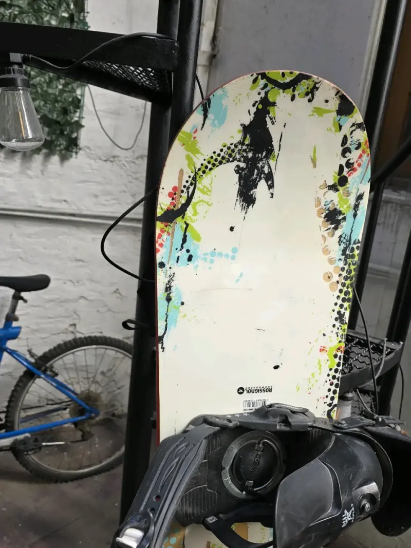 Tabla de snowboard Rossignol con fijaciones - 5