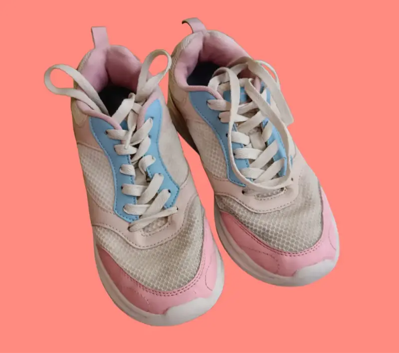 Zapatillas deportivas mujer color rosa y azul - 1